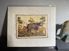 Thailand Art Print On Sa Paper - Elephant