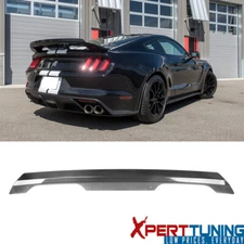 Fits 15-23 Mustang GT500 Style Smoke Spoiler Gurney Flap Wicker Bill W/ Hardware