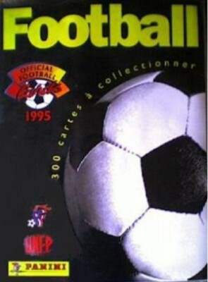 Carte Panini Football 1995 - Bordeaux N°SL20 - Christophe Dugarry (Très Bon état)