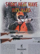 2004 Browning Bar Safari & Shorttac WSM Original Print Ad 8 x 10.5"