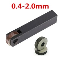 1x Straight Knurling Tool For Metal Lathe Turning Wheel Forming Fine Course