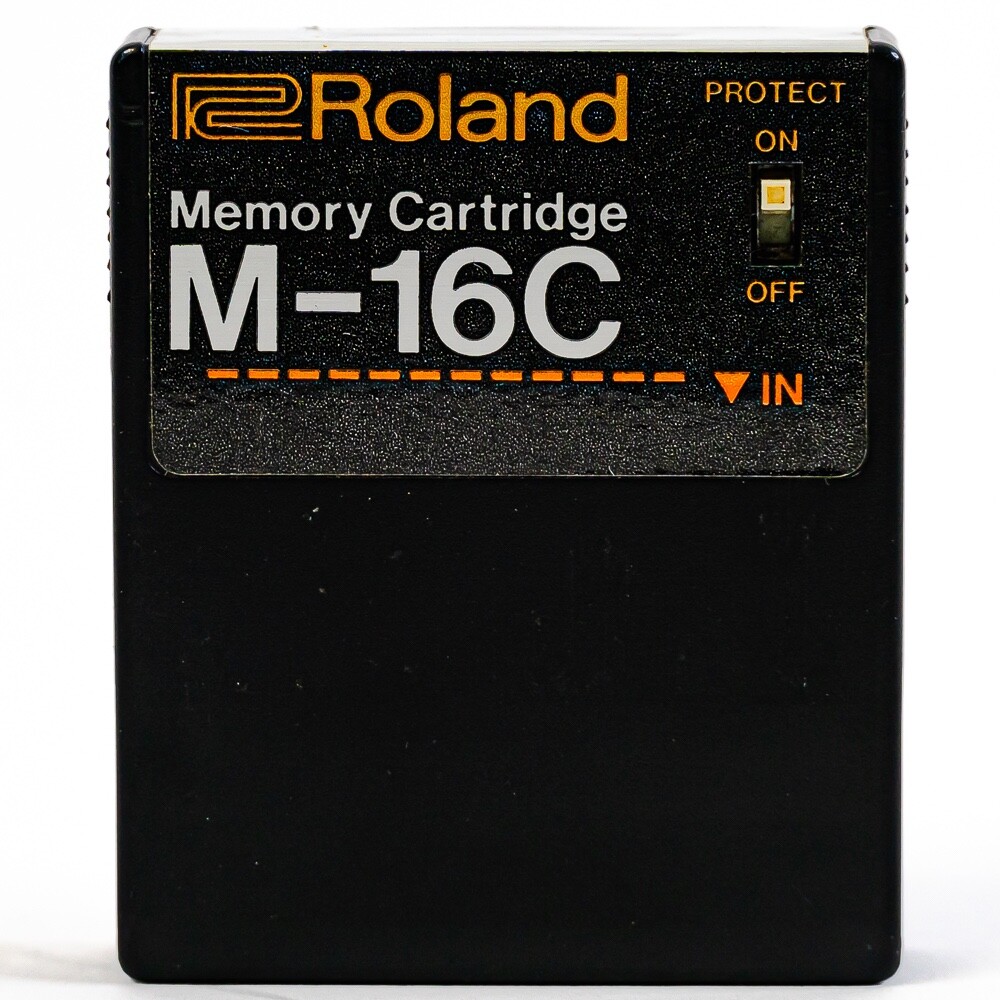 Roland M-16C Memory Cartridge for TR-707, TR-727, TR-909, JX