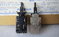 1 PCS ALPS SDDF-3 TV-8 Power On Off Switch Push Botton 4 Pin 4A/128A 250VAC