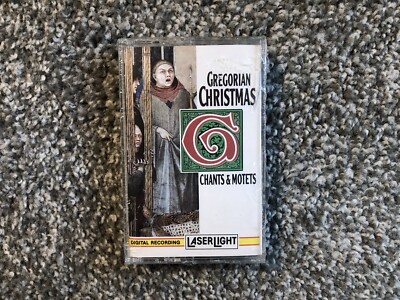 Gregorian Christmas Cassette  Chants & Motets  New & Sealed  See Description