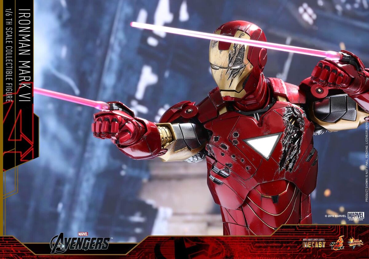 HOT TOYS SP Edition MMS378 Avengers IRON MAN Mark VI MK6 HOT TOYS SP Edition MMS378 Avengers IRON MAN Mark VI MK6