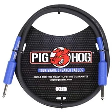 Pig Hog PHSC3 3' Speaker Cable