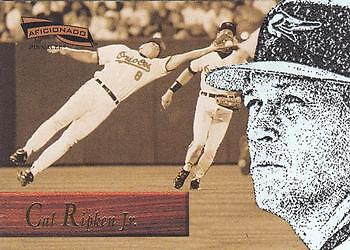 Cal Ripken Jr. 1996 Pinnacle Aficionado #18 - J1502 - Picture 1 of 2