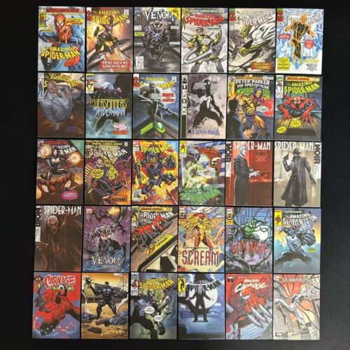 2024 UD MARVEL RENDITIONS SPIDER-MAN COMIC COVERS COMPLETE SET 1-90