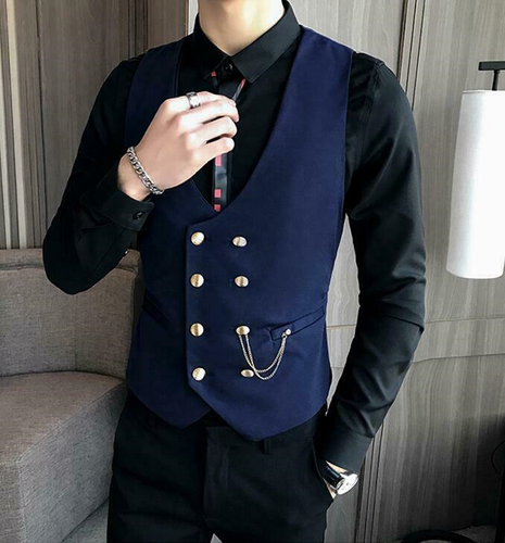 casual waistcoat mens fashion