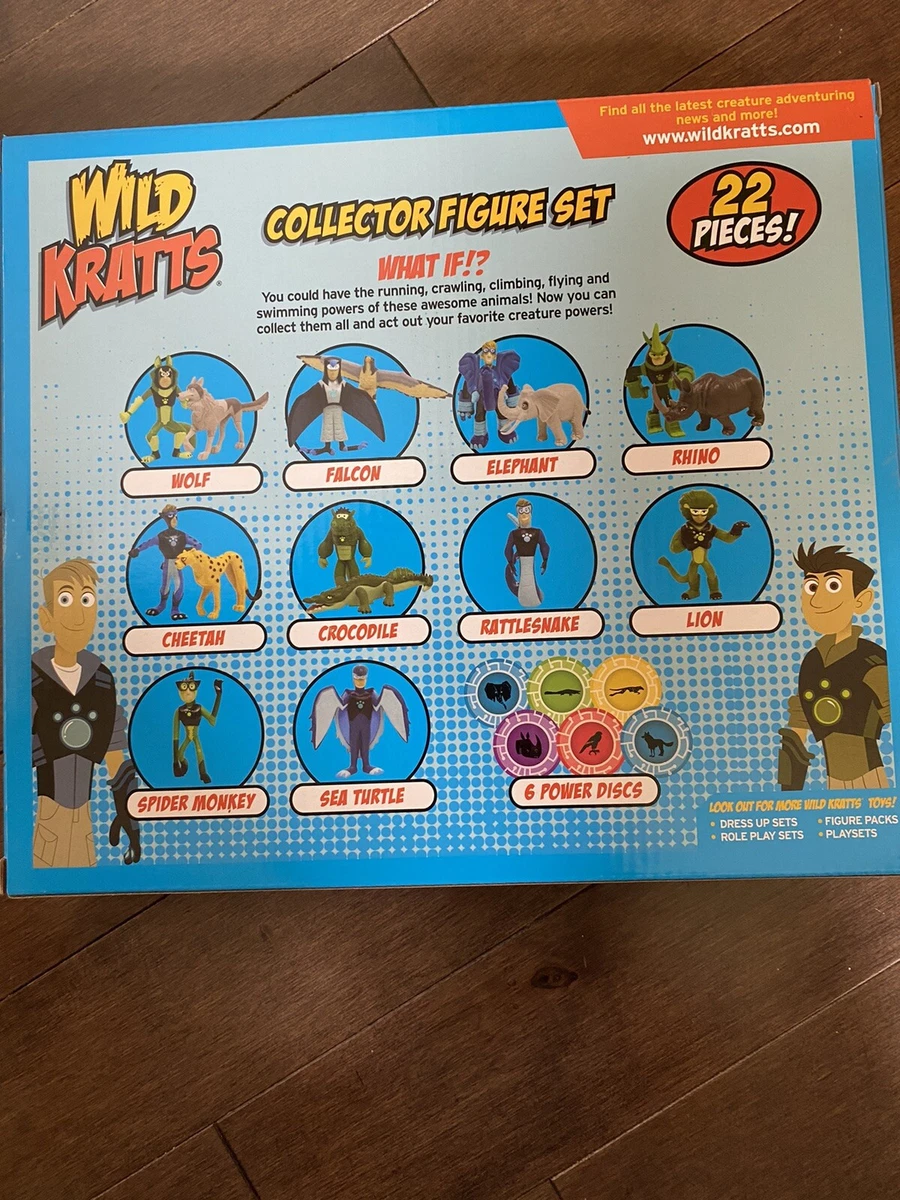 Wild Kratts Toys 22 Piece Collector Action Figure Set Figures
