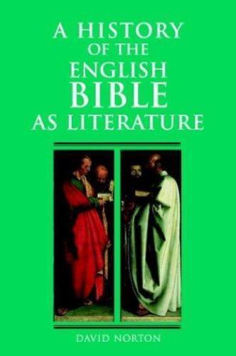 A History of the English Bible as Literature Norton Paperback 9780521778077