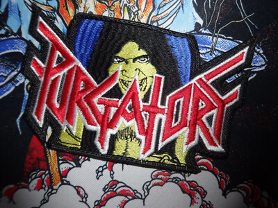 Purgatory Shape Kutte Thrash Metal Battle Jacket Nightcrawler Tyrant's Reign