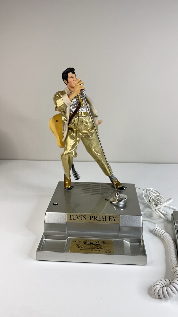 エルビス　プレスリー電話 1996 TeleMania Elvis Presley Commemorative Telephone Limited