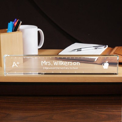 Personalized Teacher S Name Plate Desk Nameplate School