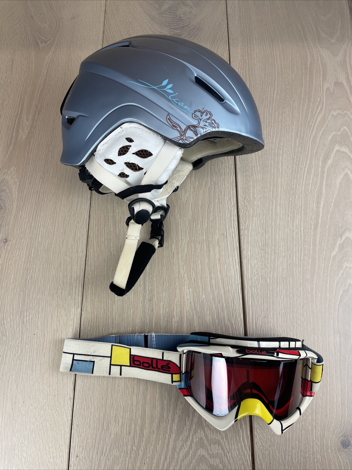 Casco Occhiali da sci donna Salomon Bollé Buone condizioni