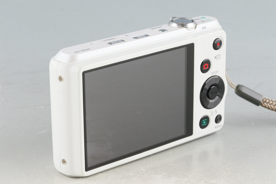 2584 CASIO EXILIM EX-ZR20 ホワイト Casio Exilim EX-ZR20 Digital Camera #54964 J | eBay