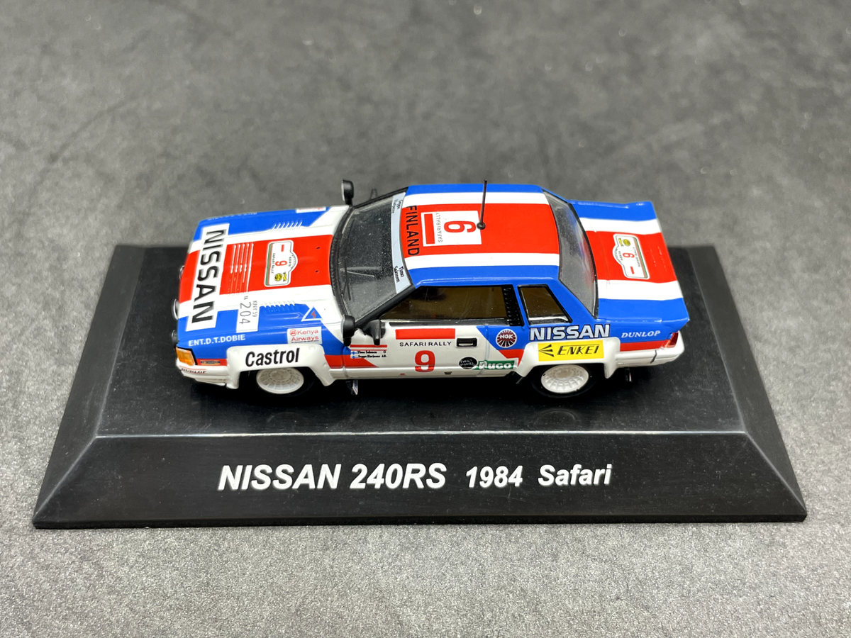 CM's 1/64 NISSAN 240RS 1984 Safari #9 diecast model car CM106 | eBay