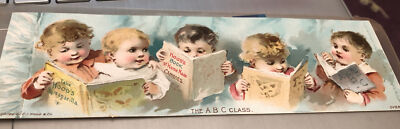 1900 Era C.I. Hood Sarsaparilla Lowell, Mass Illustrated Book Mark