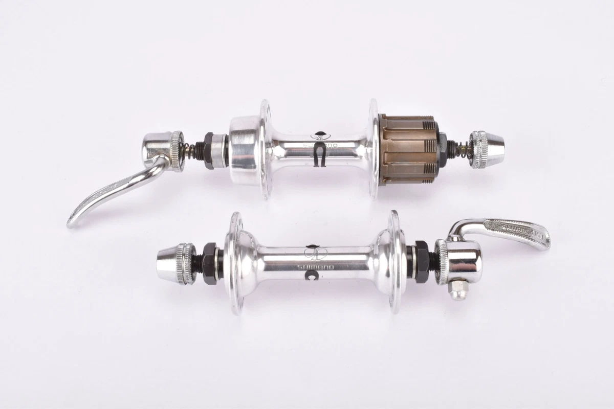 2x Moyeux Shimano 600 1st génération 1970s vélo vintage Japan hubs old 2x Moyeux Shimano 600 1st génération 1970s vélo vintage Japan hubs old