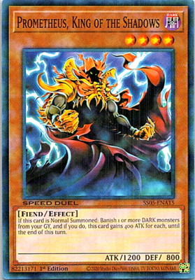 Prometheus, King Of The Shadows SS05-ENA15 Yu-Gi-Oh! Light Play 1st Edition