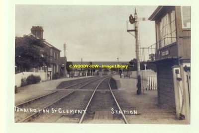 RP06584 - Terrington St.Clement Bahnhof, Norfolk - Druck 6x4