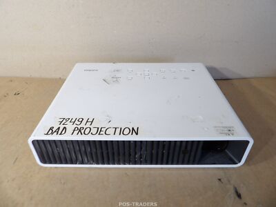 Casio XJ-M130 Projector Beamer XGA DLP 2000 Lumens - 7,249 H - BAD PROJECTION