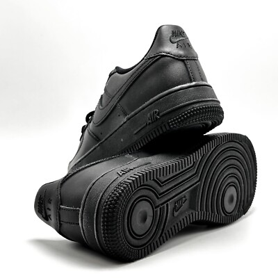 Nike ブラック スニーカー FV5951-001 ジュニア23,5cm NEW* Youth Grade-School Nike Air Force 1 (GS) BLACK / BLACK