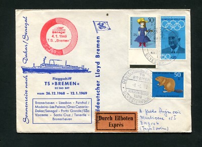 Ts Brema New Year's Eve trip 3.1.1969 Su (Sp)