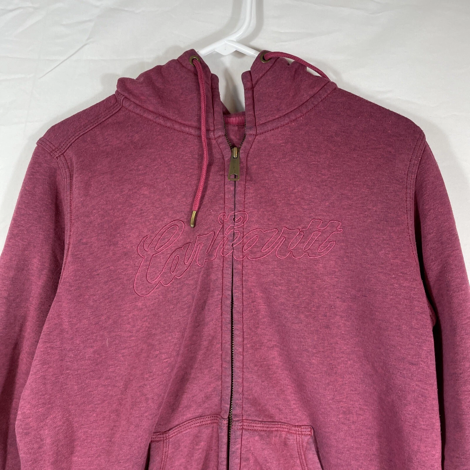 VETEMENTS Felpa Carhartt donna taglia large casual lavoro all'aperto inverno con cappuccio