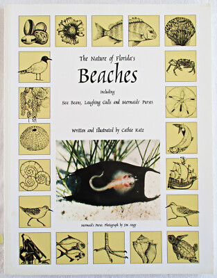 Nature of Florida's Beaches Cathie Katz TPB 2001 4th Sea Beans Laughing Gulls
