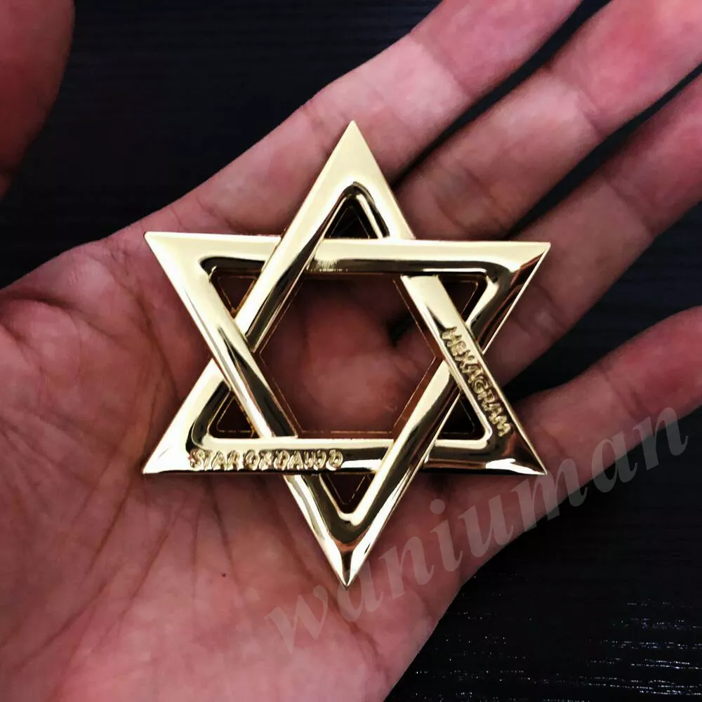 Gold Star Badge Sticker
