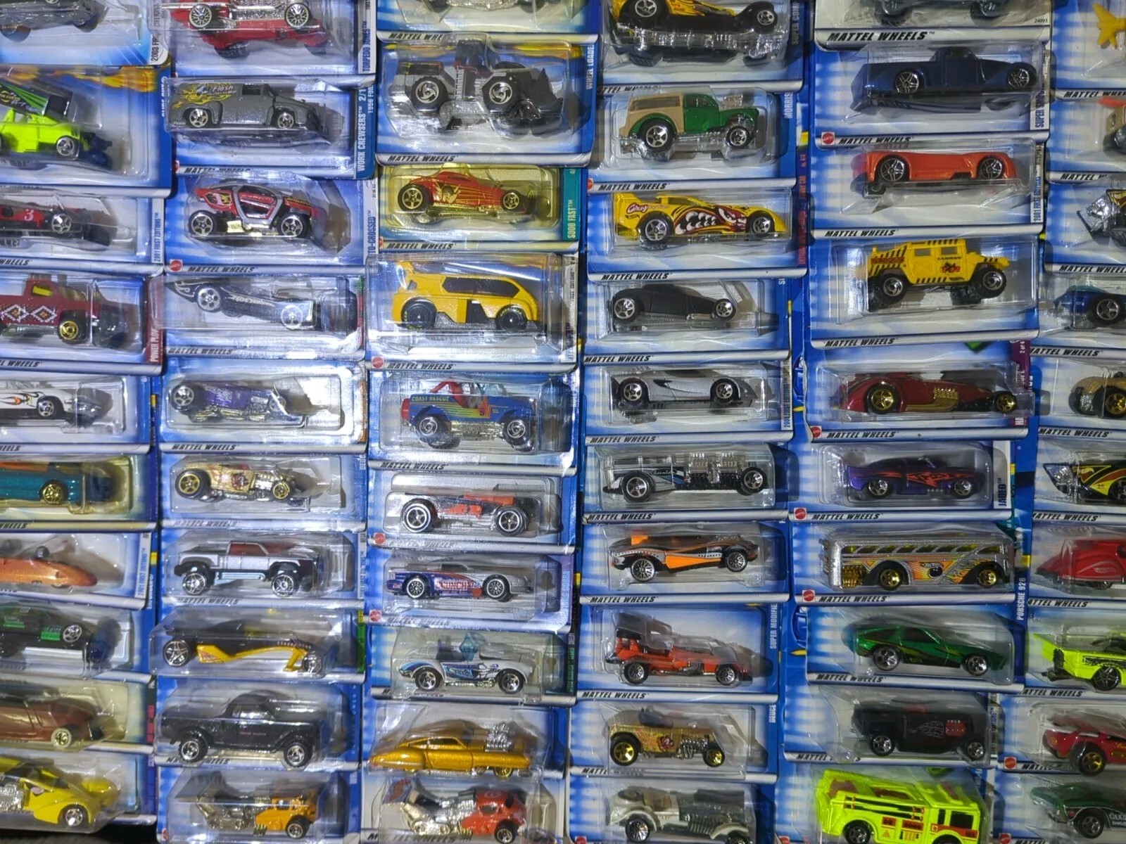 Hot Wheels MASSIVE Lot Of 72! Late 90's, 2000’s Models In Box See Description