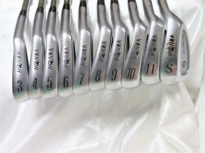 Rare Regular Plus Flex 4STAR Perfect 10Pcs HONMA LB-708 IRON SET  nwo