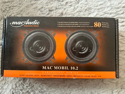 Mac Audio Car Hifi Lautsprecher 80 Watt, Mac Mobil 10.2