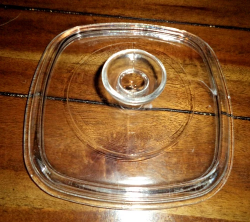 Pyrex Corning Ware Glass Lid A-7-C fits 1 quart, 1 1/2 qt & 1 3/4 qt Casseroles