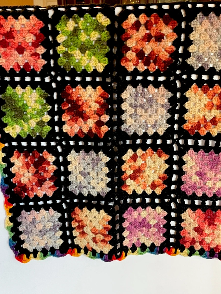 Crochet granny square doll blanket pattern sale