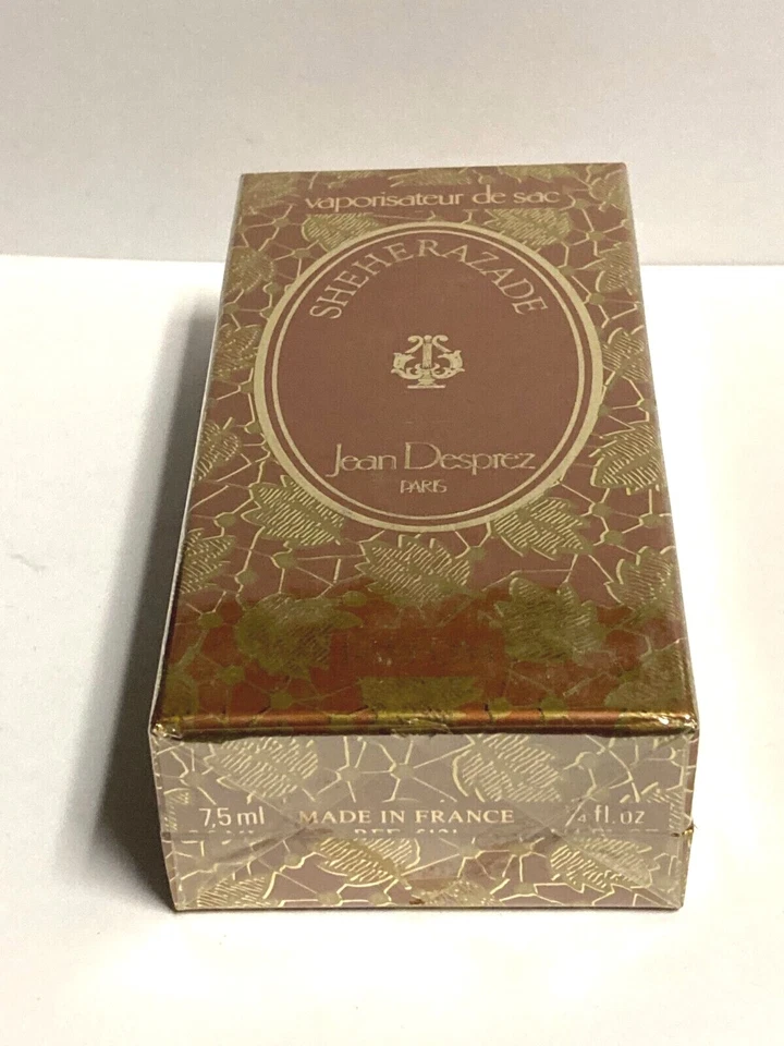 Perfume Sheherazade de Jean Desprez 7,5 ml/0,25 oz sellado tamaño de viaje Foto 3 de 4