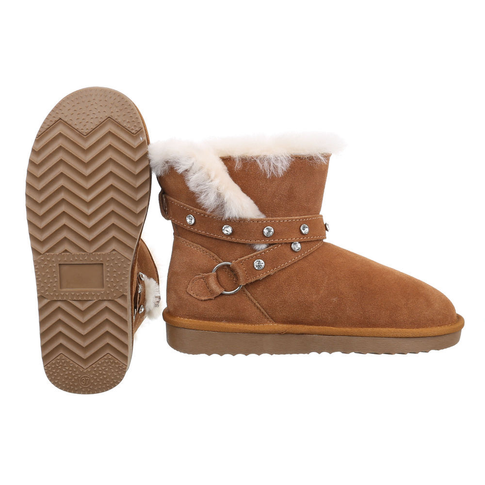 Fashion Stiefeletten Damen Schuhe Echtleder Stiefel 9324 Camel 36 Fashion Stiefeletten Damen Schuhe Echtleder Stiefel 9324 Camel 36