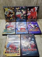 INUYASHA Lot of 8 DVDs ALL IN PICTURE USED