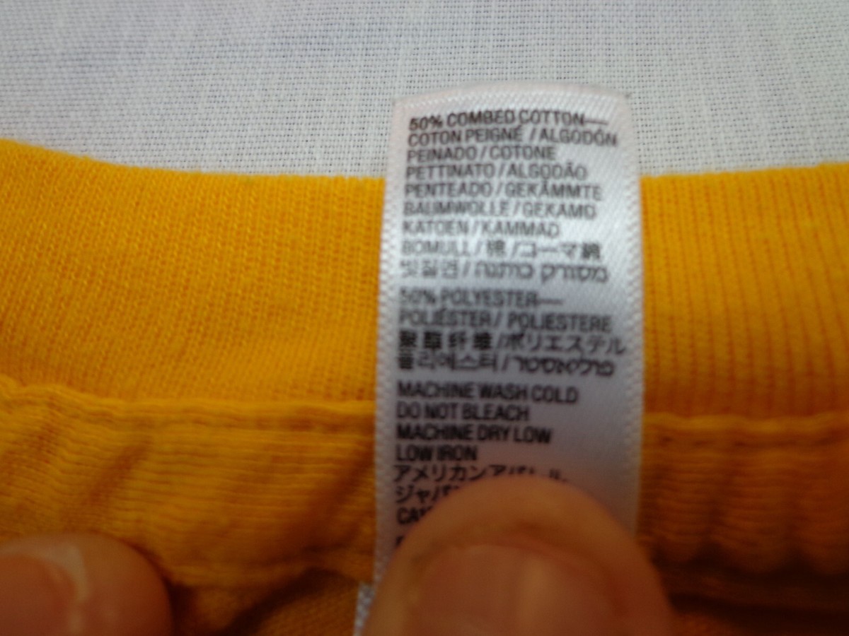 HOCKEY MASK  Project 615 Yellow Nashville Lightweight T-Shirt  Size Small View 4