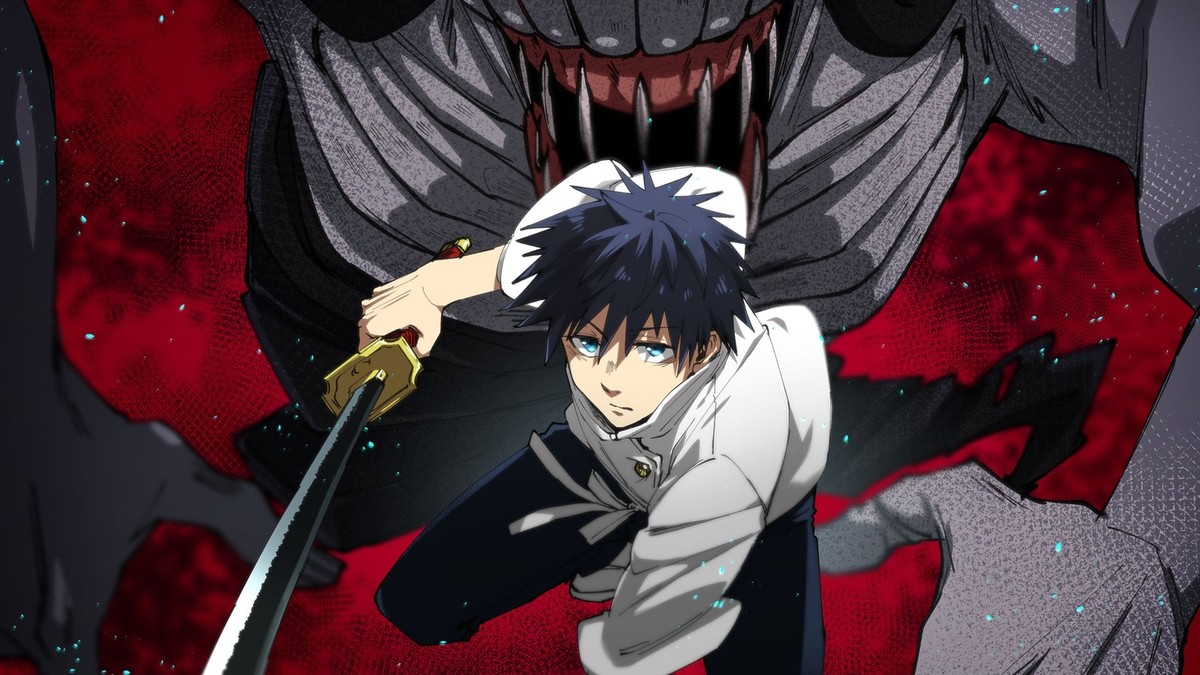 Anime jujutsu kaisen yuta okkotsu katana white shirt Playmat