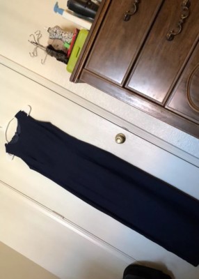 Alfred Angelo Sz Small Navy Blue Bridesmaid Party Formal Dress Gown SALE |  eBay