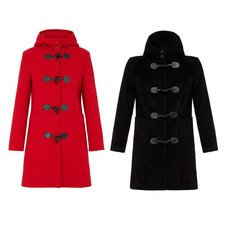 Womens Duffle Coat - Luxury Cashmere & Wool