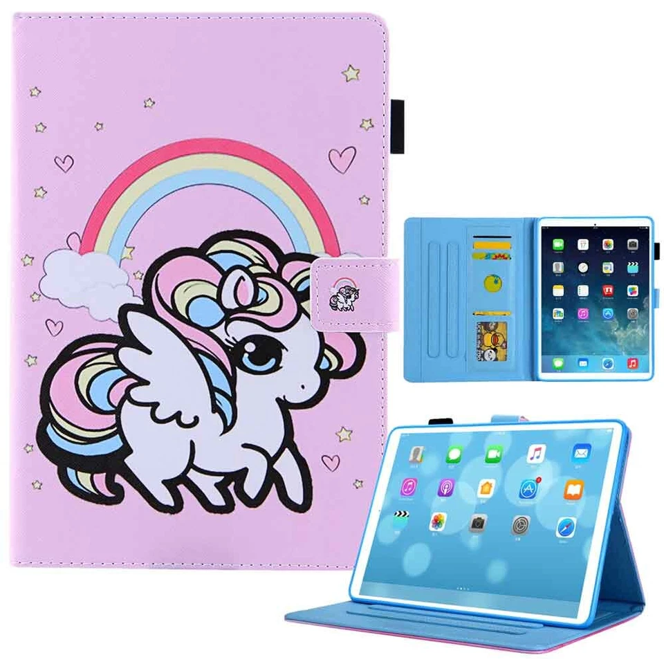 For iPad Mini 6 5 4 3 2 / iPad Air 4 3 2 Magnetic Flip Leather Case Stand Cover - Image 3 of 4