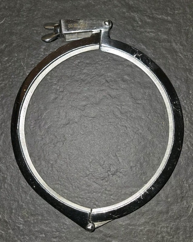 Sanitary Tri Clamp | 6" Single Hinge, Heavy