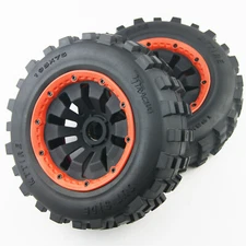 195mm x 75mm 80mm Knobby wheel tire for LOSI desert buggy XL DBXL e 2.0 5T Rovan
