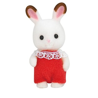 Sylvanian Families CHOCOLATE RABBIT BABY U-90 Epoch Calico Critters Japan