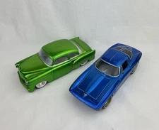 Jada 1963 Chevy Corvette Sting Ray Coupe 1/24 Scale Diecast 1954 Funline Belair