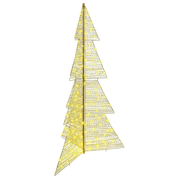 Weihnachtsbaum Mit 240 Leds Warmes Weiß 180 Cm Pet-image