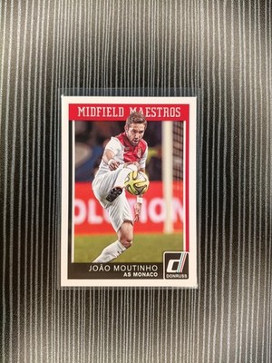 2015 Panini Donruss Soccer Joao Moutinho Midfield Maestros #14 AS Monaco